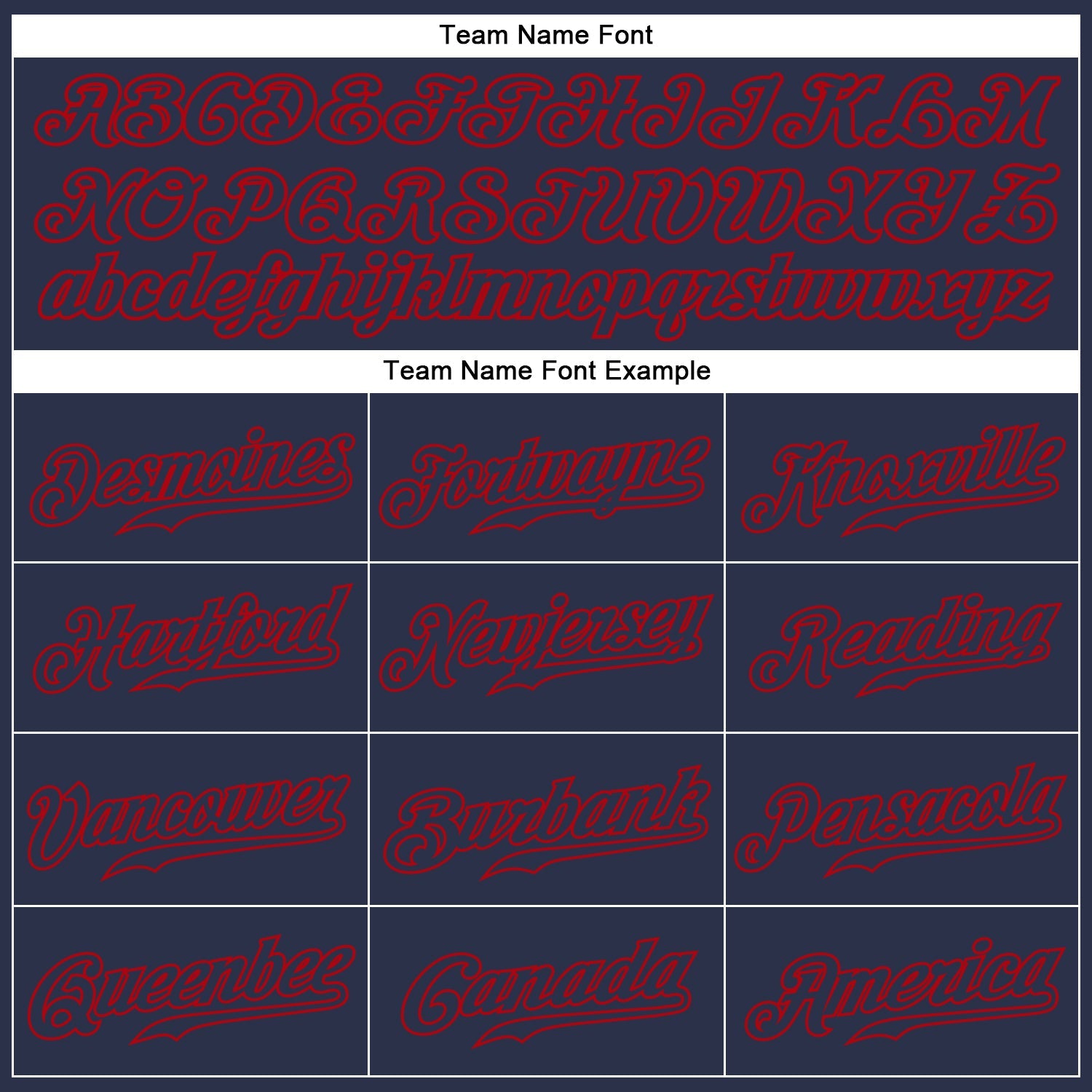 Benutzerdefiniertes, authentisches Baseball-Trikot in Marineblau und Rot