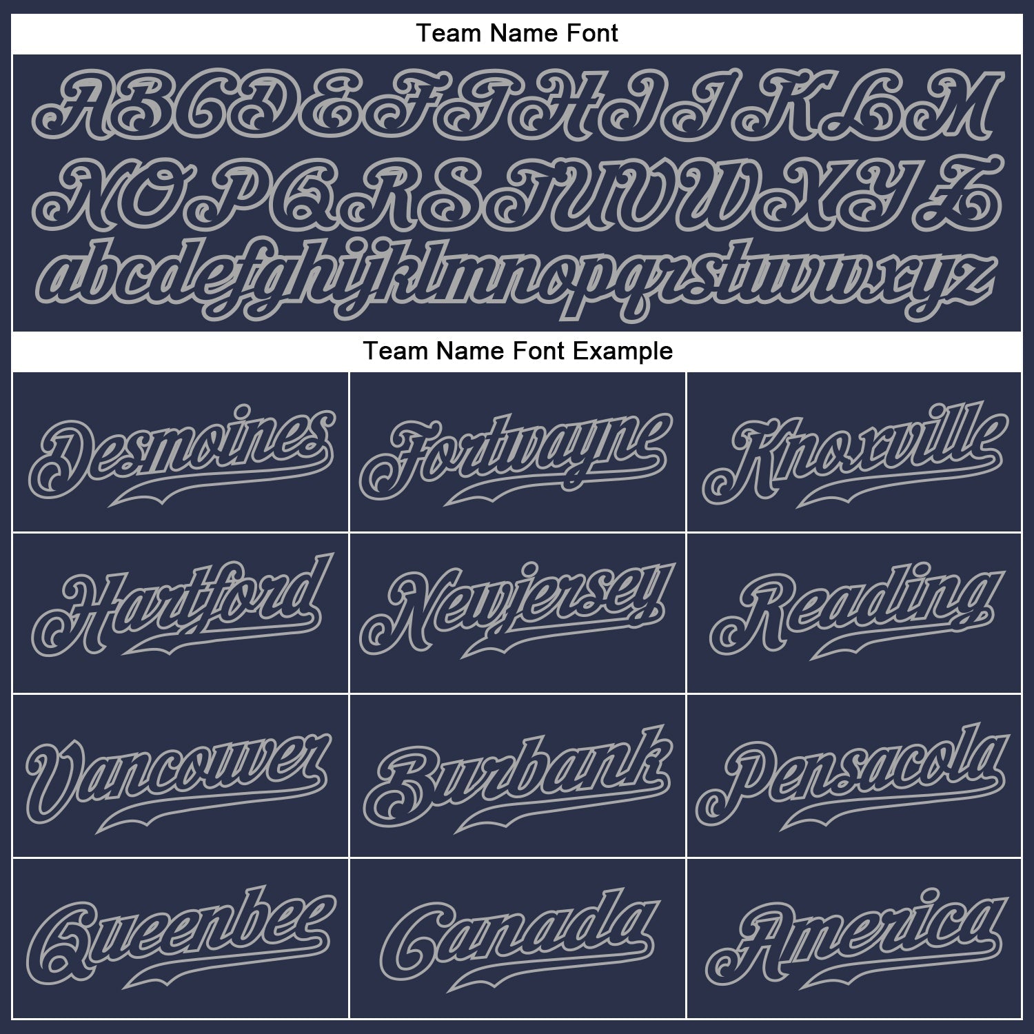 Benutzerdefiniertes, authentisches Baseball-Trikot in Marineblau und Grau