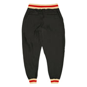 Pantalon de sport noir crème-rouge personnalisé