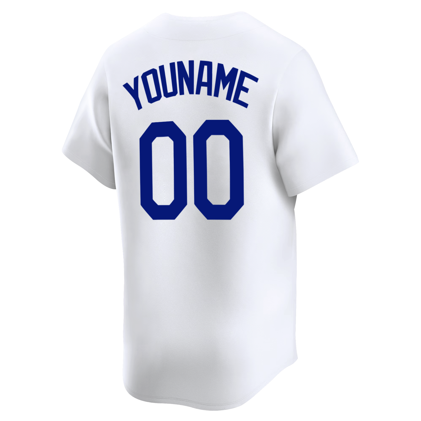 Custom Men's Los Angeles White Home Limited Player Authentic Baseball Jersey