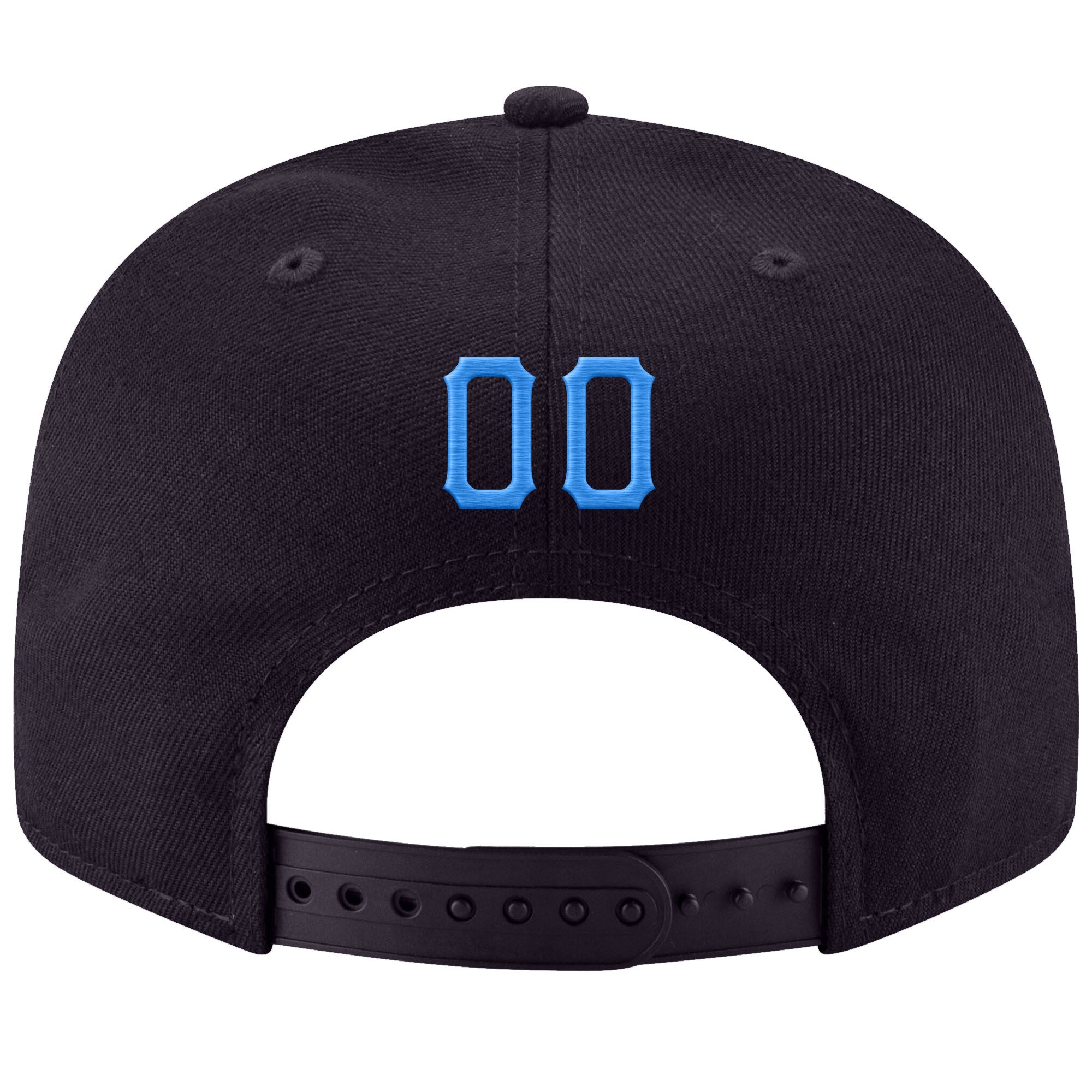 Bleu marine personnalisé poudre bleu-or cousu réglable Snapback Hat