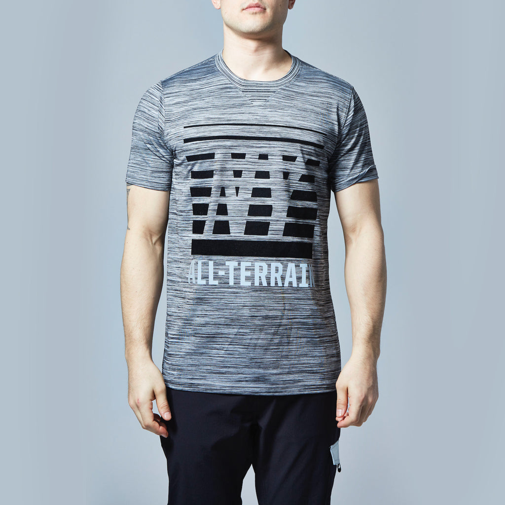 ICNY SPORT All-Terrain Reflective T-Shirt (Grey)