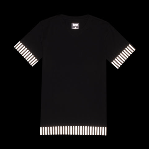 Edge Reflective T-Shirt (Black)