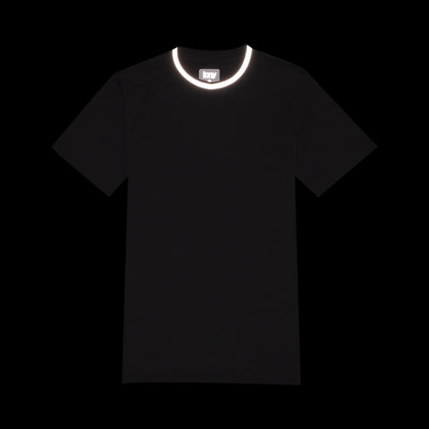 Collar Knit Reflective T-Shirt