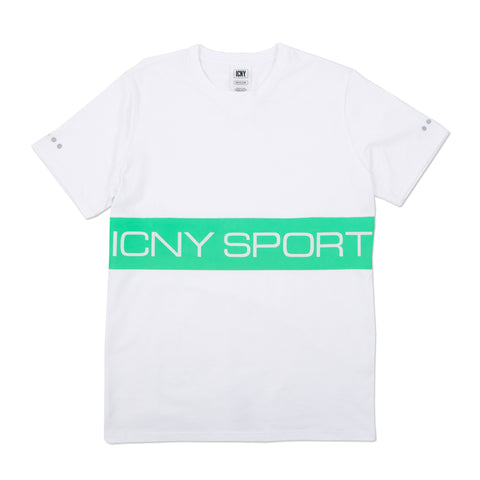 Block Sport 3M Reflective T-Shirt (White)